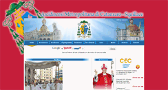Desktop Screenshot of diocesicatanzarosquillace.it